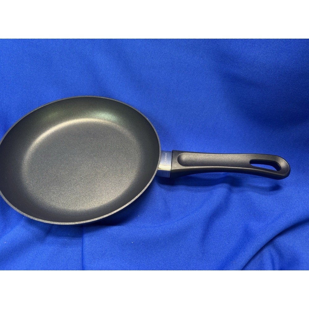 Scanpan 8-Inch Fry Pan Non Induction EUC! Very Clean! Scandinavian Black